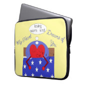Mijn hartdromen van jullie: laptop sleeve (Voorkant Links)