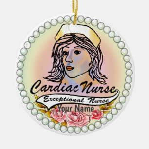 Mijn hartverpleegster keramisch ornament