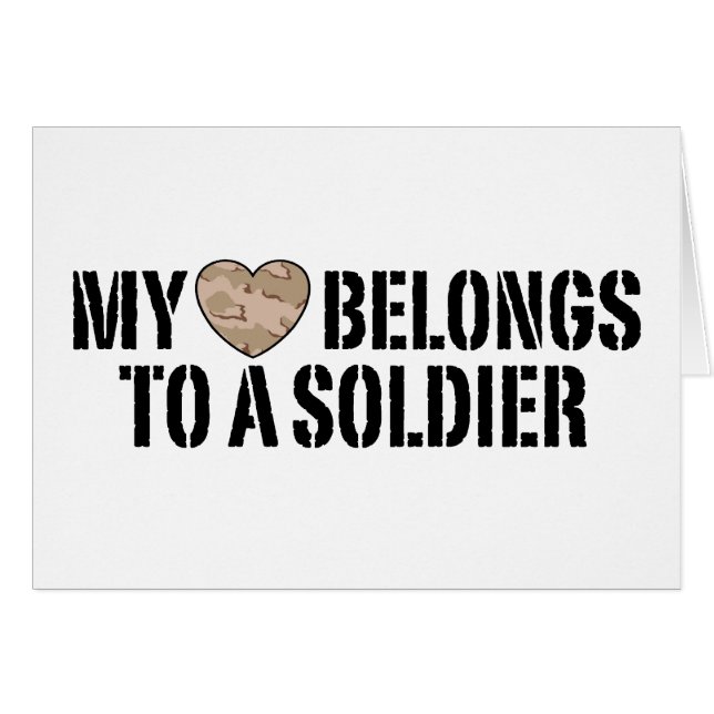 Mijn Heart Soldier (Voorkant Horizontaal)
