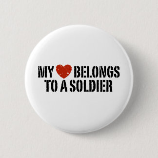Mijn Heart Soldier Ronde Button 5,7 Cm