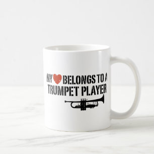Mijn Heart Trumpet Player Koffiemok
