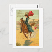 Mijn Hearty Greeting Briefkaart (Voorkant / Achterkant)