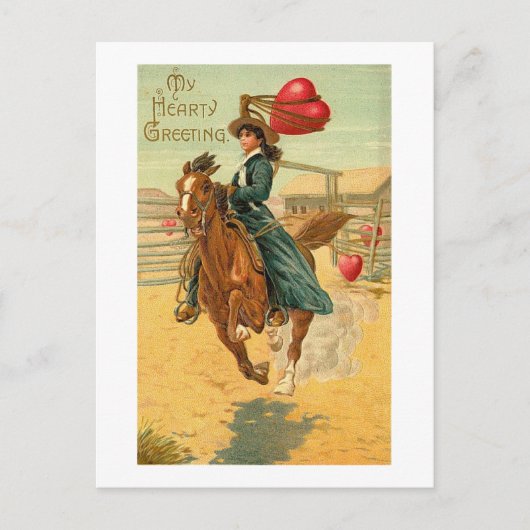 Mijn Hearty Greeting Briefkaart (Voorkant)