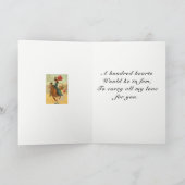 Mijn Hearty Greeting Feestdagen Kaart (Binnen)