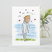Mijn heer Darcy Kaart (Staand voorkant)