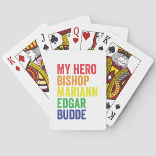 Mijn Held Bisschop Mariann Edgar Budde Trans LGBT Pokerkaarten