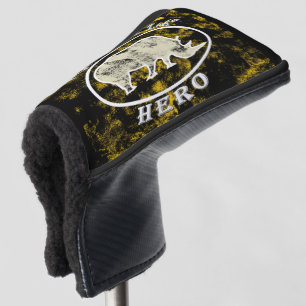 Mijn held in het wild golfheadcover