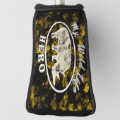 Mijn held in het wild golfheadcover (Draai 90)