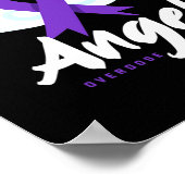 Mijn held is nu mijn Angel End Overdosis Awar Poster (Hoek)