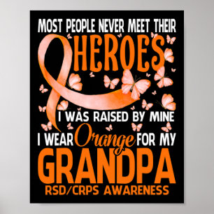 Mijn helden Ik Draag Sinaasappel voor mijn opa RSD Poster