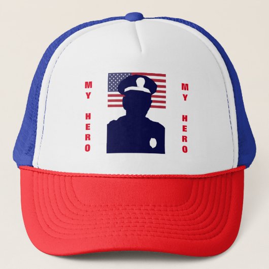 MIJN HELDENAGENT TRUCKER PET (Voorkant)