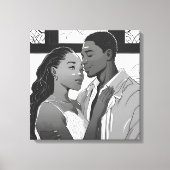 Mijn hele leven canvas afdruk (Voorkant)