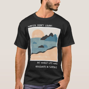 mijn hele leven werd afgemeten in zomers t-shirt