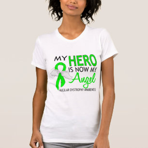 Mijn helm is mijn engel-spierdystrofie t-shirt