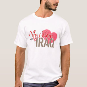Mijn helo is in Irak T-shirt