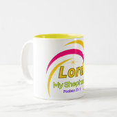 Mijn Herder Kopje Tweekleurige Koffiemok (Voorkant links)