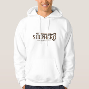 MIJN HERDER Psalm 23:1 Schrift Hoodie