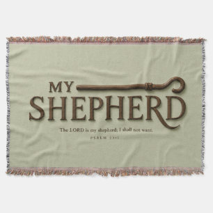 MIJN HERDER Zachte Salie Psalm 23:1 Deken