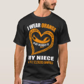 Mijn herinnering aan mijn nichtje Multiple Scleros T-shirt (Voorkant)