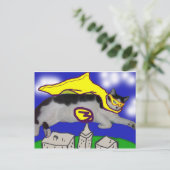 Mijn Hero Cat Briefkaart (Staand voorkant)