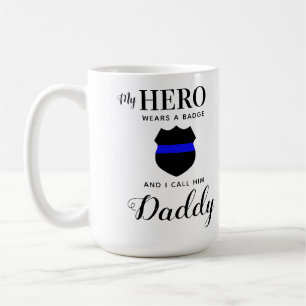 Mijn Hero draagt een foto van de vaders van een ba Koffiemok