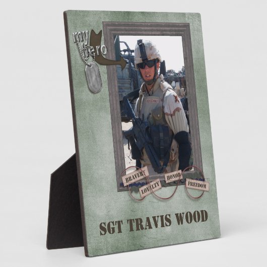 Mijn Hero Fotoplaat (Zijkant)