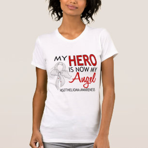Mijn Hero is mijn Angel Mesothelioma T-shirt