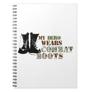 Mijn Hero Wears Combat Boots Notitieboek