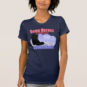 Mijn Hero Wears Combat Boots T-shirt