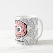 Mijn hersenhutten koffiemok (Voorkant rechts)