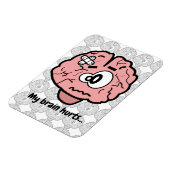 Mijn hersenhutten magneet (Linkerzijde)