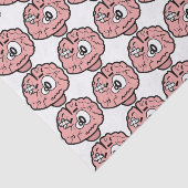 Mijn hersenhutten tissuepapier (Detail)