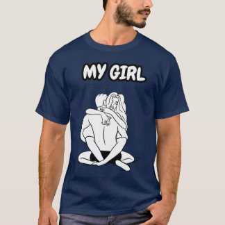 Mijn hete meisje grappig t-shirt