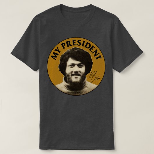 Mijn Hippie BILL CLINTON T-shirt (Design voorkant)