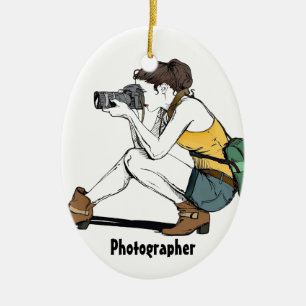 Mijn Hobby is fotografie Keramisch Ornament