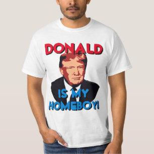 Mijn Homeboy Donald Trump voor President T-shirt