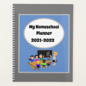 Mijn Homeschool 2021/22-planner aanpassen Planner (Voorkant)
