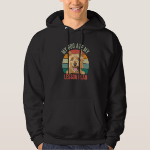 Mijn hond at mijn lesplan Retro Norwich Terrier Do Hoodie