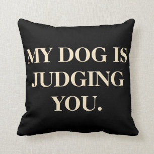 Mijn Hond beoordeelt u Kussen