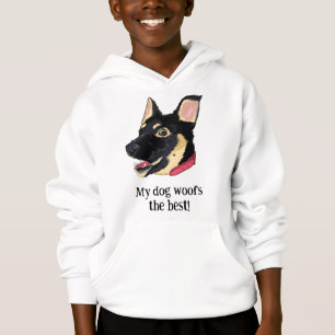 Mijn hond blaft het beste Grappige Duitse herder