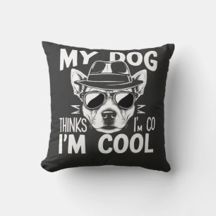 Mijn hond denkt dat ik cool ben  kussen