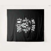 Mijn hond denkt dat ik kool ben wandkleed (Voorkant (horizontaal))