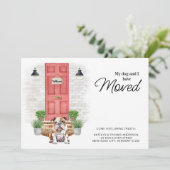 Mijn hond en ik hebben de Engelse Bulldog verplaat Aankondiging (Staand voorkant)