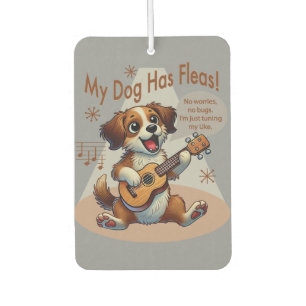Mijn hond heeft vlooien ukelele tuning song luchtverfrisser