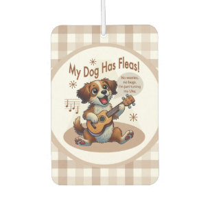 Mijn hond heeft vlooien ukelele tuning song luchtverfrisser