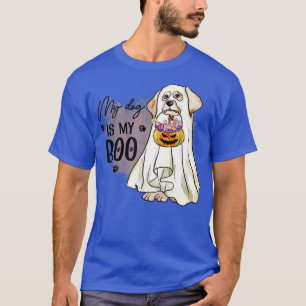Mijn hond is Boo Funny Dog eigenaar Boo Ghost Love T-shirt