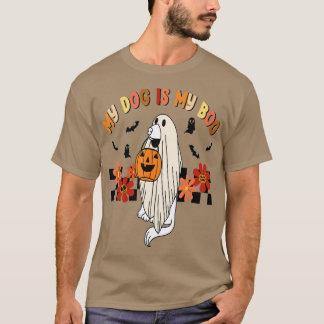 Mijn hond is Boo Funny Dog eigenaar Boo Ghost Love T-shirt
