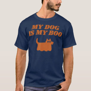 Mijn hond is Boo Funny Dog eigenaar Boo Ghost Love T-shirt