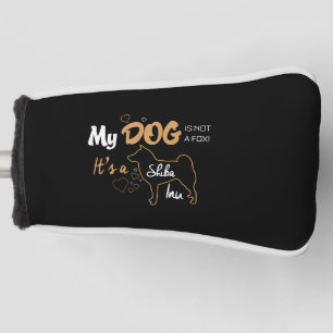 mijn hond is geen vos maar een shiba inu golfheadcover