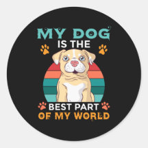 Mijn hond is het beste deel van mijn wereld